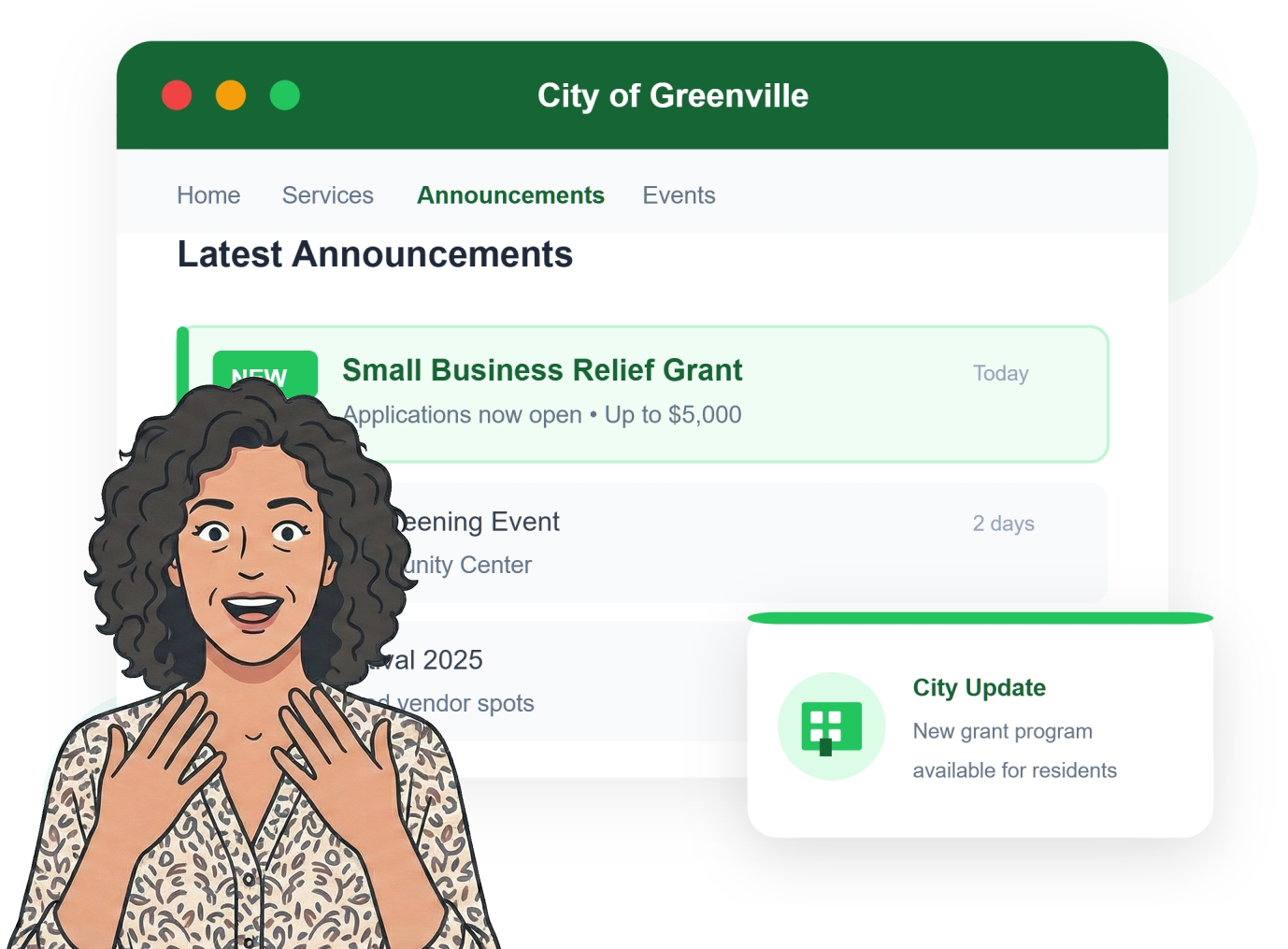 Government Announcements